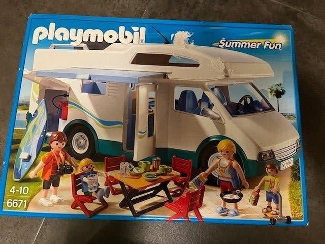 Playmobil mobilhome nr 6671, Kinderen en Baby's, Ophalen