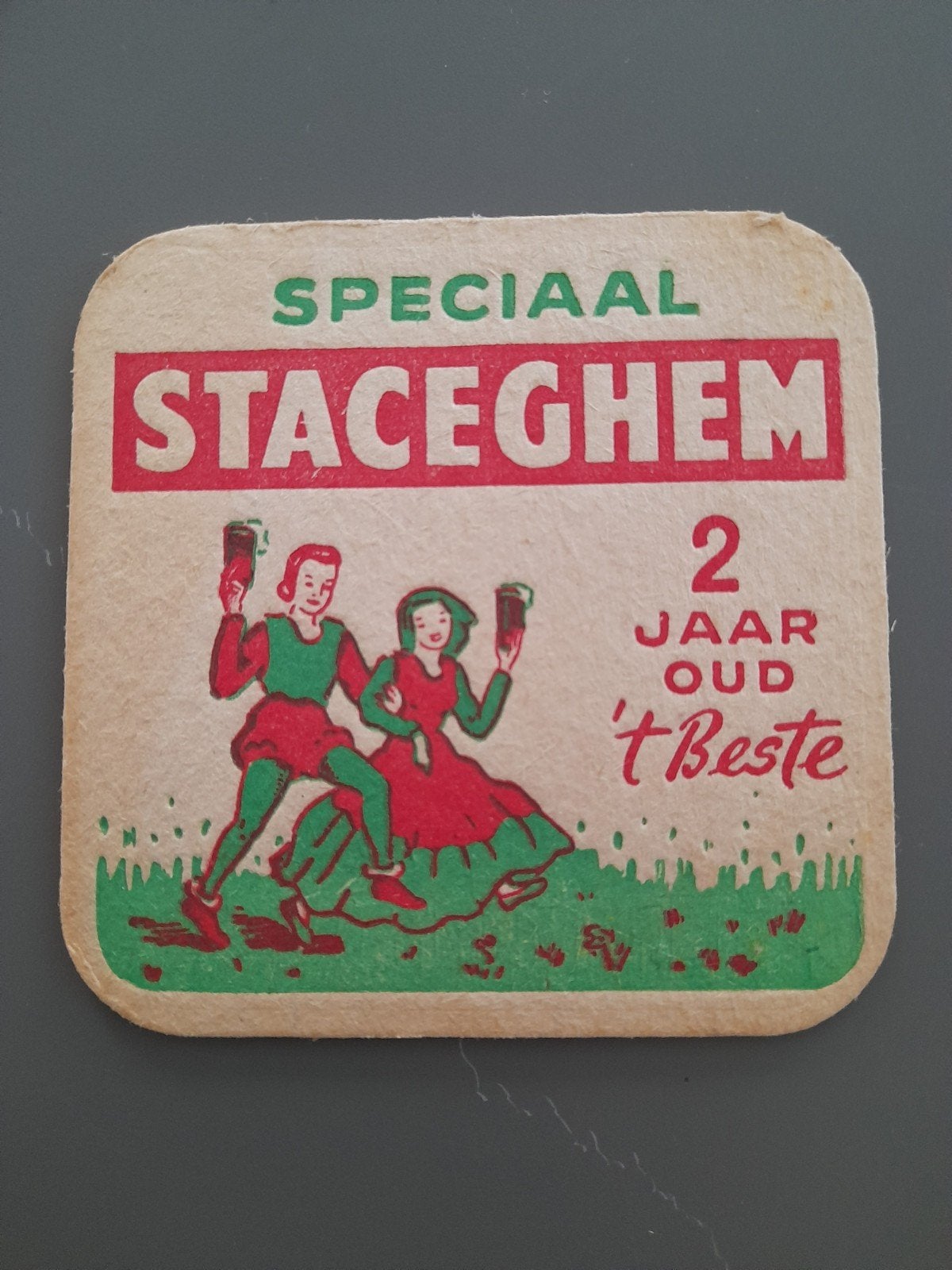 Bierviltje speciaal staceghem, Verzamelen, Ophalen of Verzenden