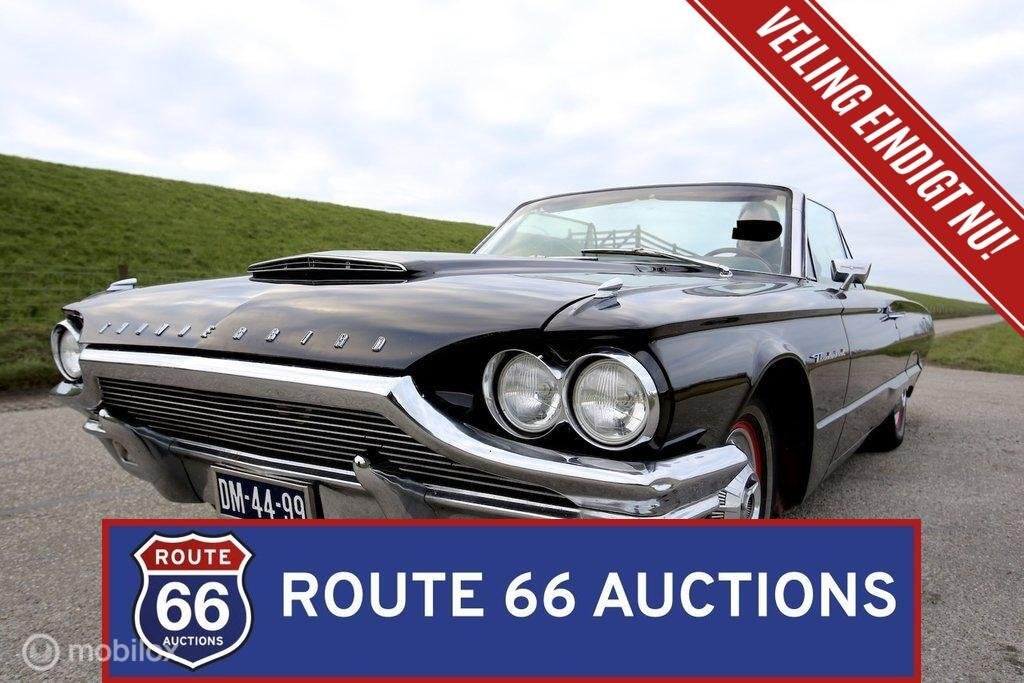 Ford Thunderbird | 1964 | Route 66 Auctions, Autos, Achat, Entreprise, Boîte manuelle, Autre carrosserie