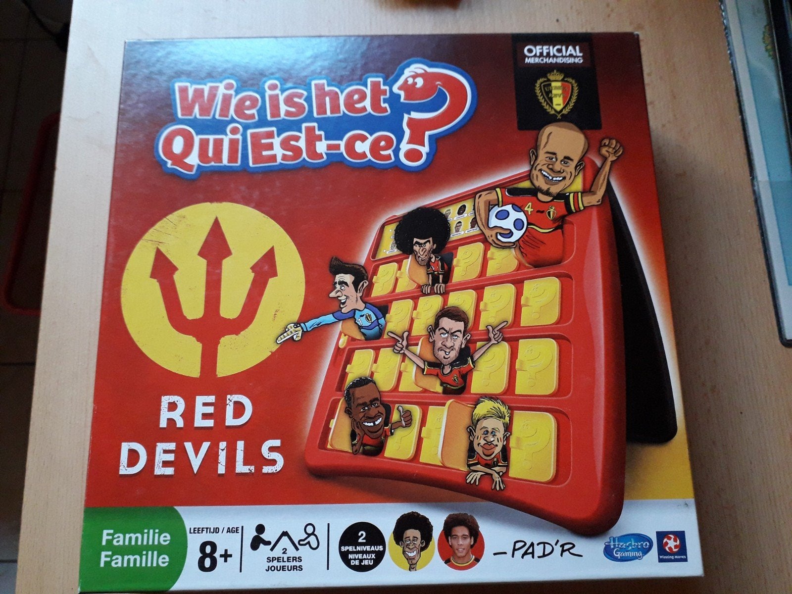 wie is het? Red Devils Hasbro, Hobby en Vrije tijd, Ophalen of Verzenden