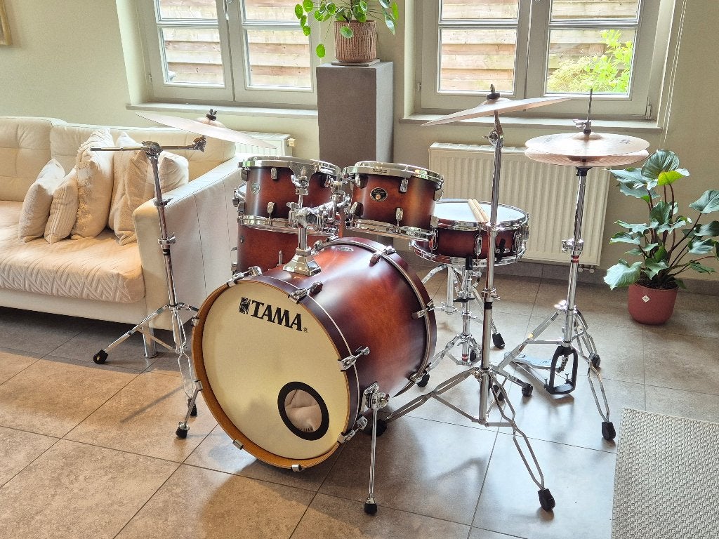 Drumstel Tama Silverstar, Ophalen, Zo goed als nieuw, Overige merken