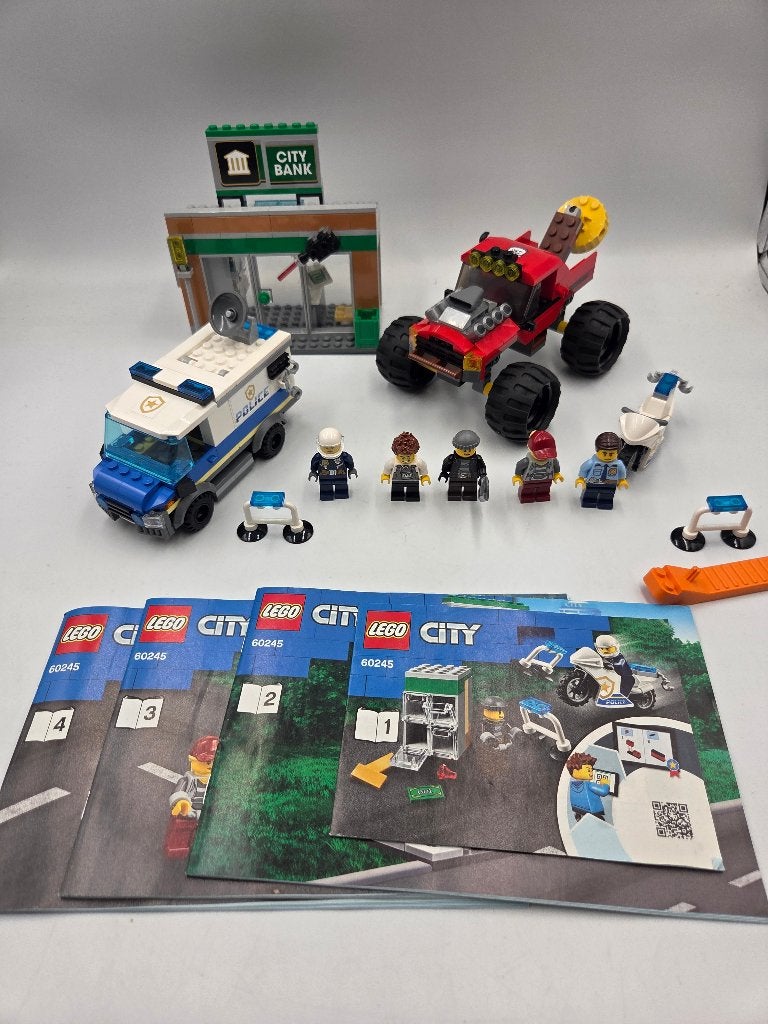 Lego City 60245 Police Monster Truck Heist, City, Lego, Ophalen of Verzenden, Zo goed als nieuw