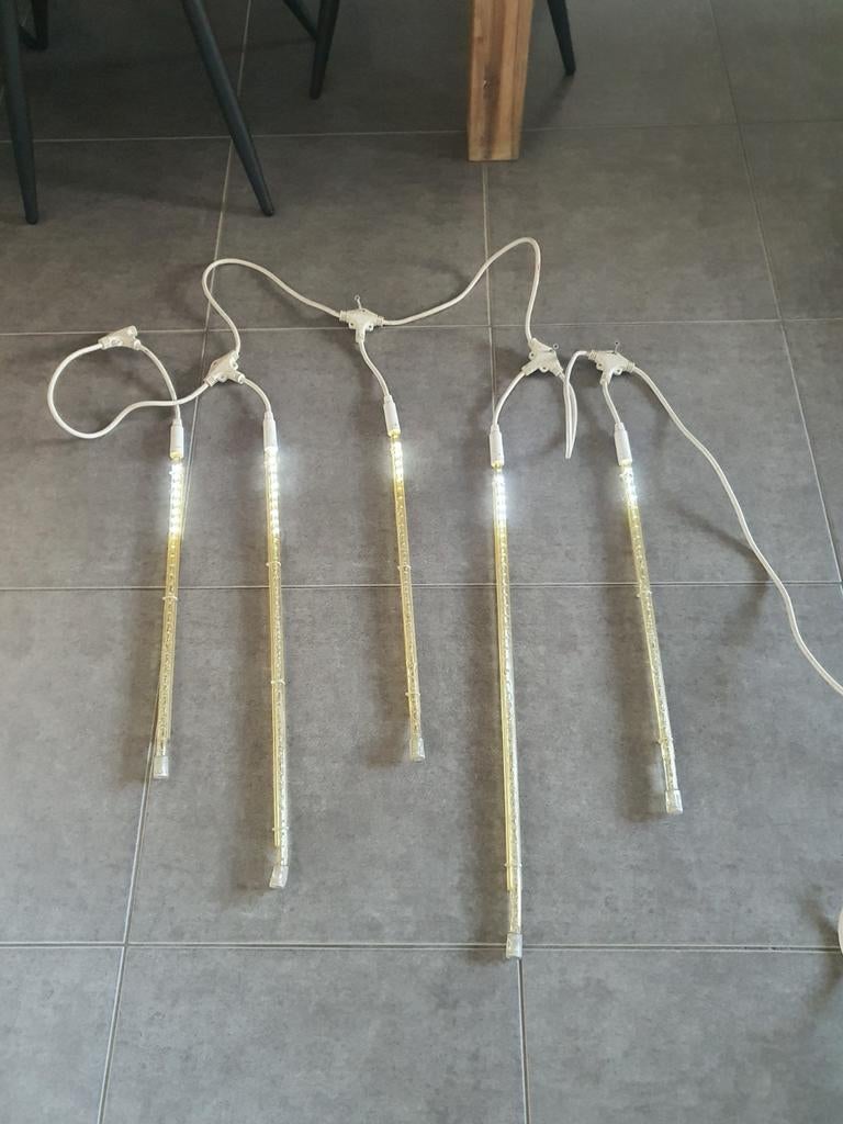 Kerst ijspegels led XL, Ophalen