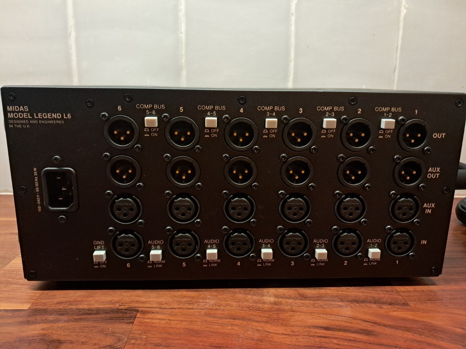 Midas L6 500 series rack, Musique & Instruments, Enlèvement