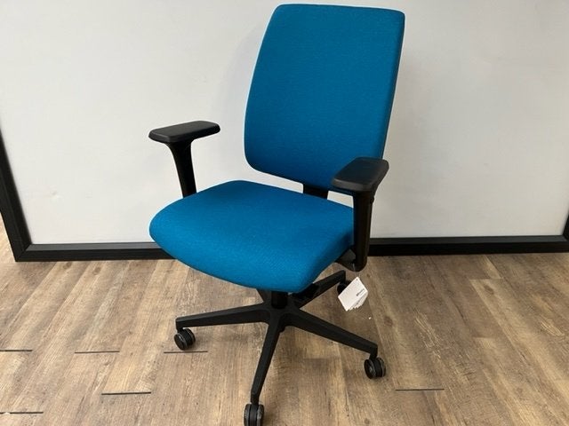 Bureastoel leaf LD seating (showroom model), Ophalen of Verzenden, Blauw
