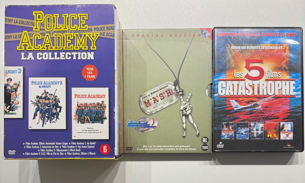3 Coffrets, 14 DVD en parfait état., Enlèvement ou Envoi, Comme neuf, Autres genres