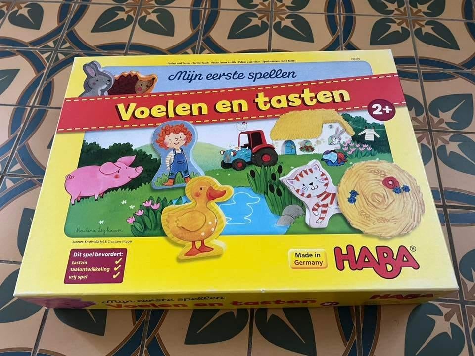 !!Haba Mijn eerste spellen Voelen en Tasten!!, Ophalen of Verzenden