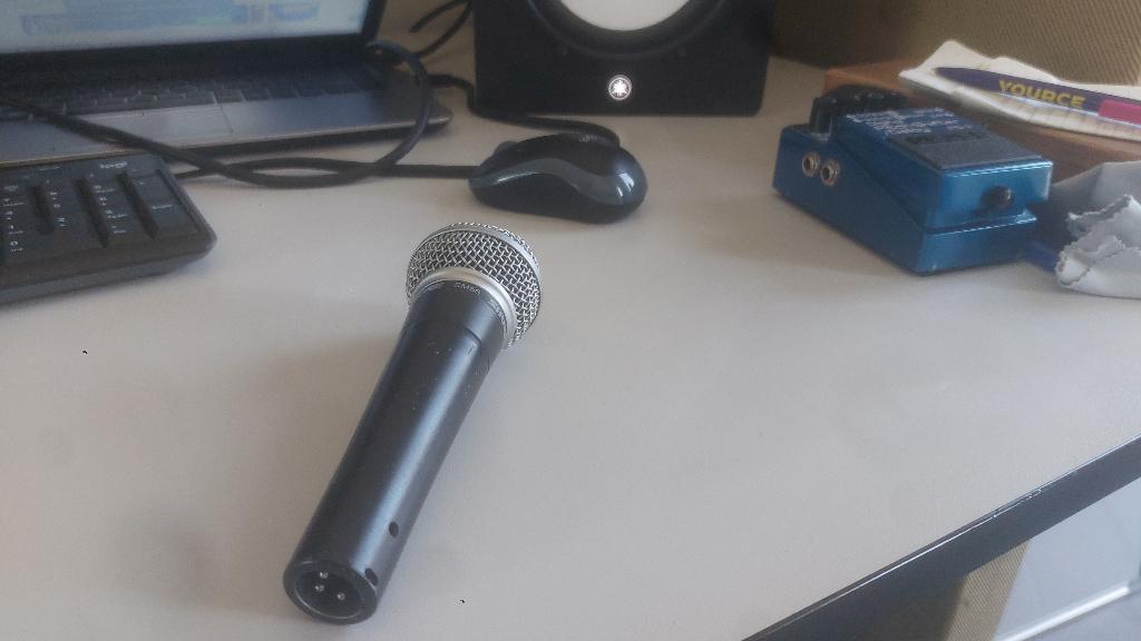 Shure SM58 - Dynamische Microfoon, Muziek en Instrumenten, Microfoons, Ophalen of Verzenden, Zo goed als nieuw, Zangmicrofoon