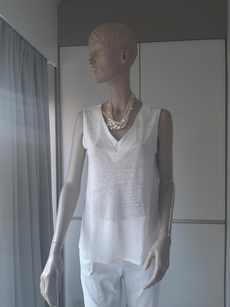Topje Massimo Dutti, Kleding | Dames, Ophalen of Verzenden, Wit