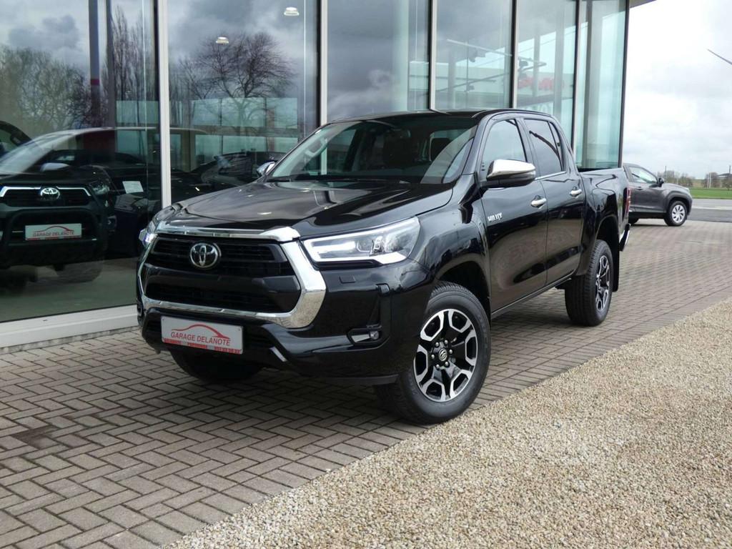Toyota Hilux Automaat *42769+BTW* GPS Camera Zetelverwarming, Auto's, Toyota, Automaat, 4 deurs, 4 cilinders, Zwart