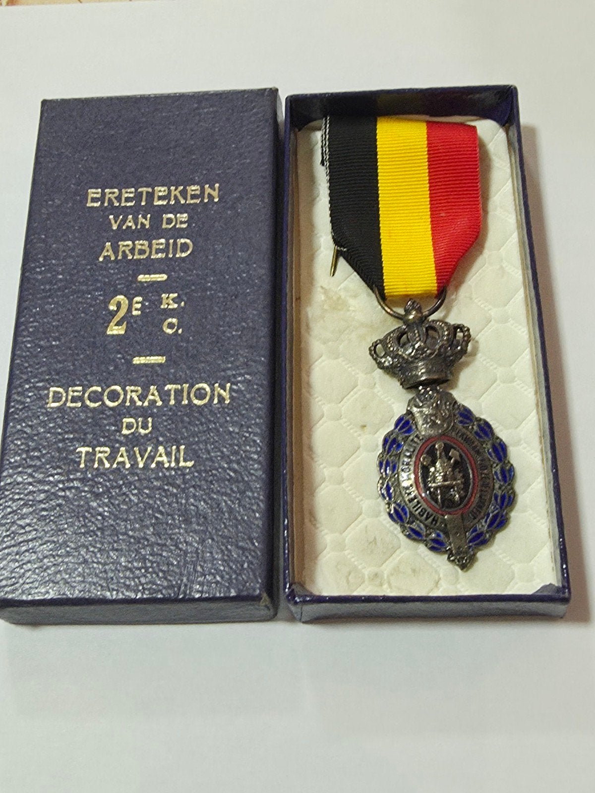 Belgisch medaille, Postzegels en Munten, Penningen en Medailles, Ophalen of Verzenden