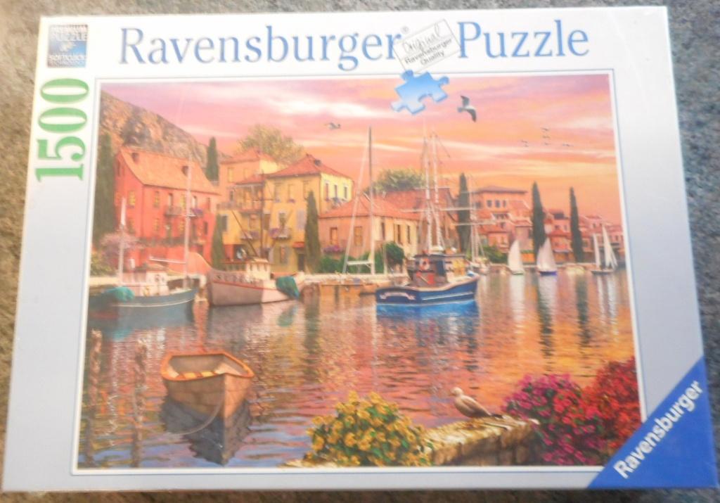 ravensburger puzzel 1500 stukjes mediterrane haven., Hobby en Vrije tijd, Overige Hobby en Vrije tijd, Ophalen of Verzenden, Nieuw