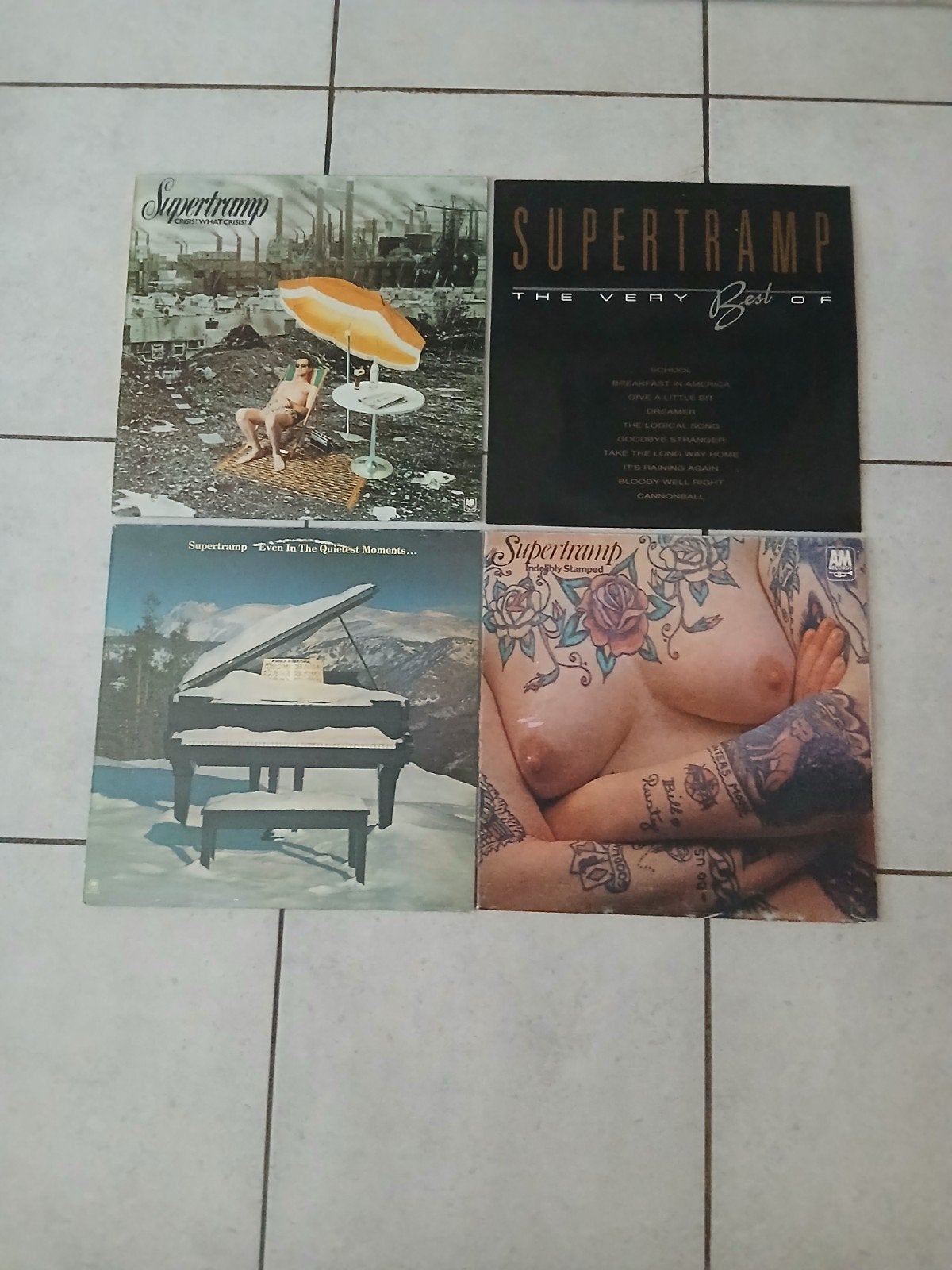 4x Supertramp, Ophalen of Verzenden