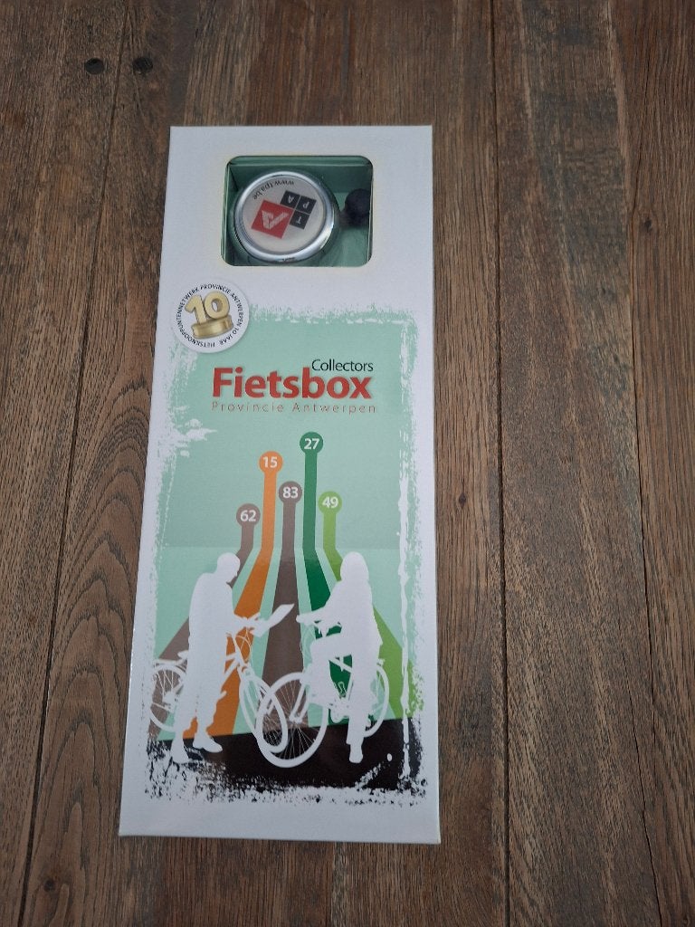 Collectors Fietsbox provincie Antwerpen - NIEUW!!, Ophalen of Verzenden