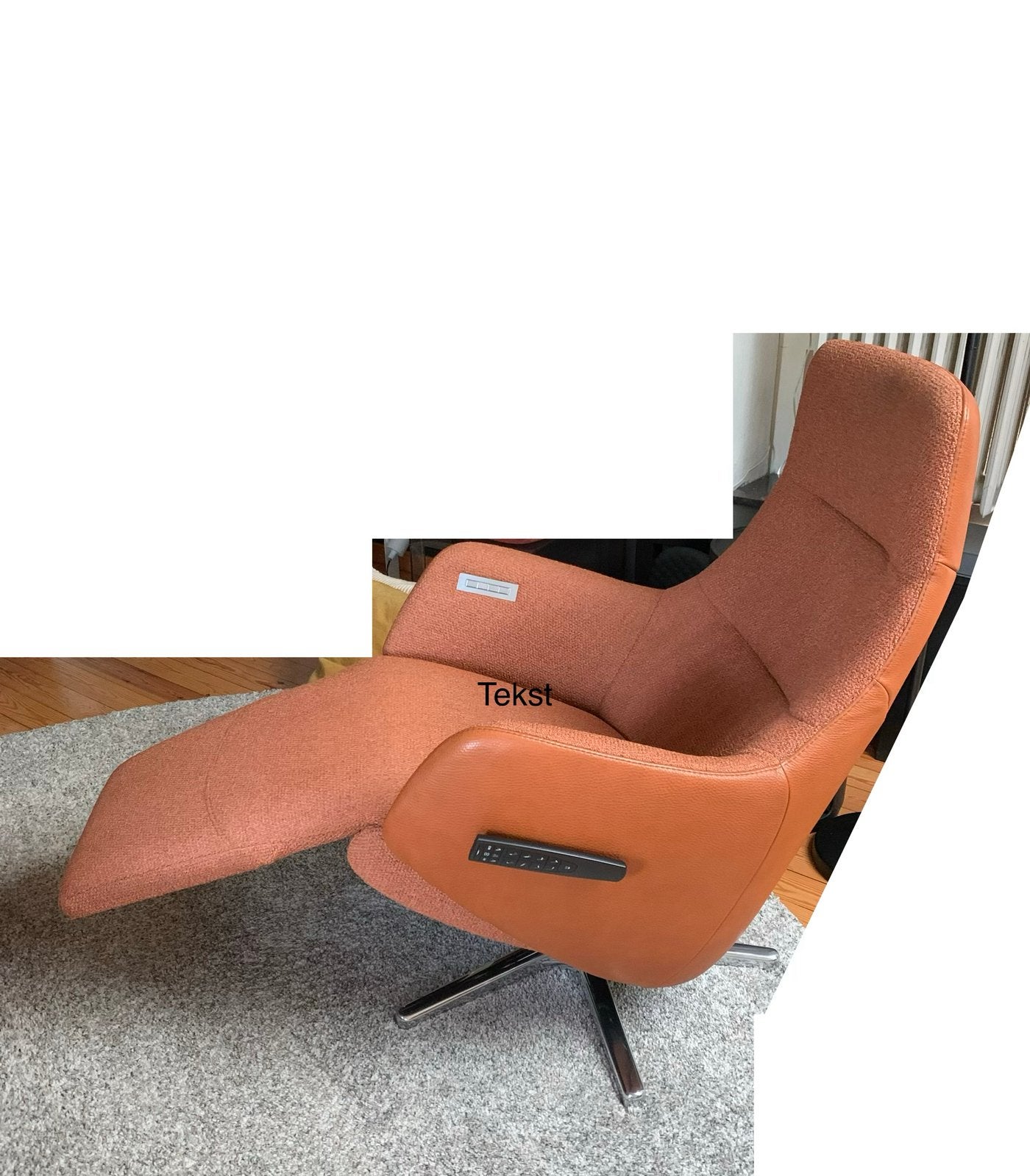 Relax fauteuils zetel, Ophalen, Zo goed als nieuw, Stof
