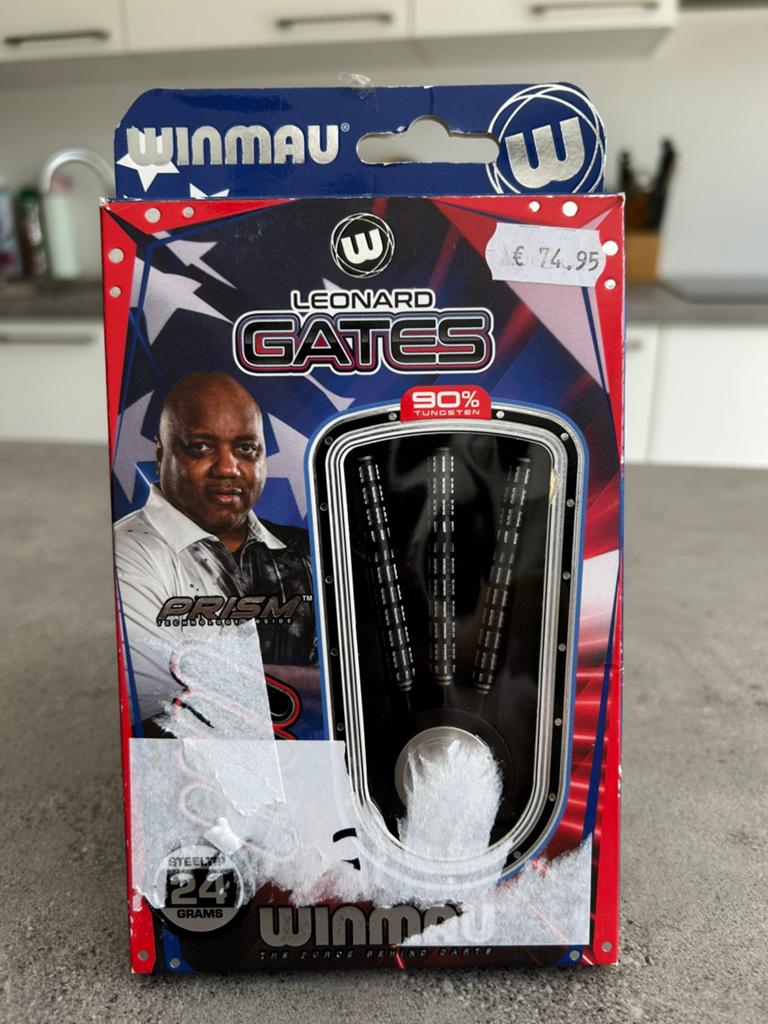 Dartpijlen WINMAU LEONARD GATES 24GR, Enlèvement, Neuf