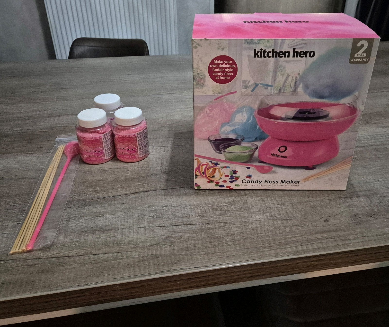 Machine à bonbons en coton, Enlèvement ou Envoi, Comme neuf