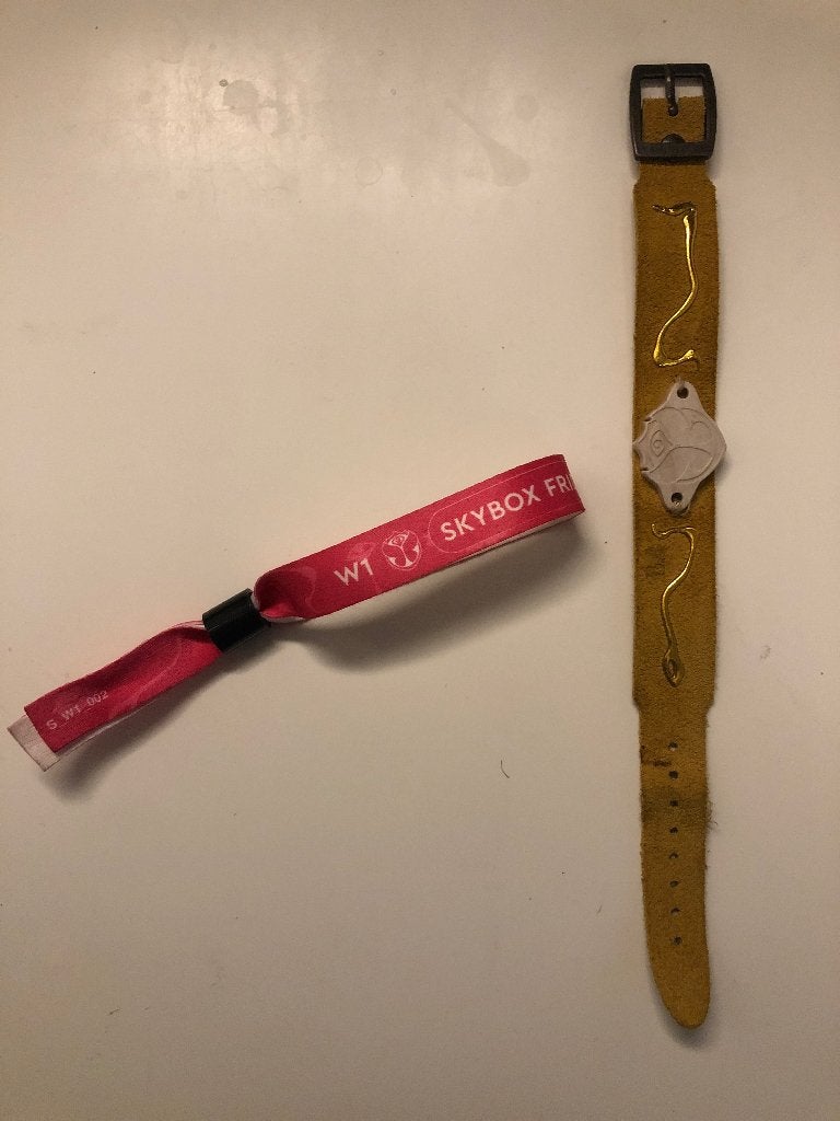 Tomorrowland bracelet & VIP bandje W1 Friday, Eén persoon