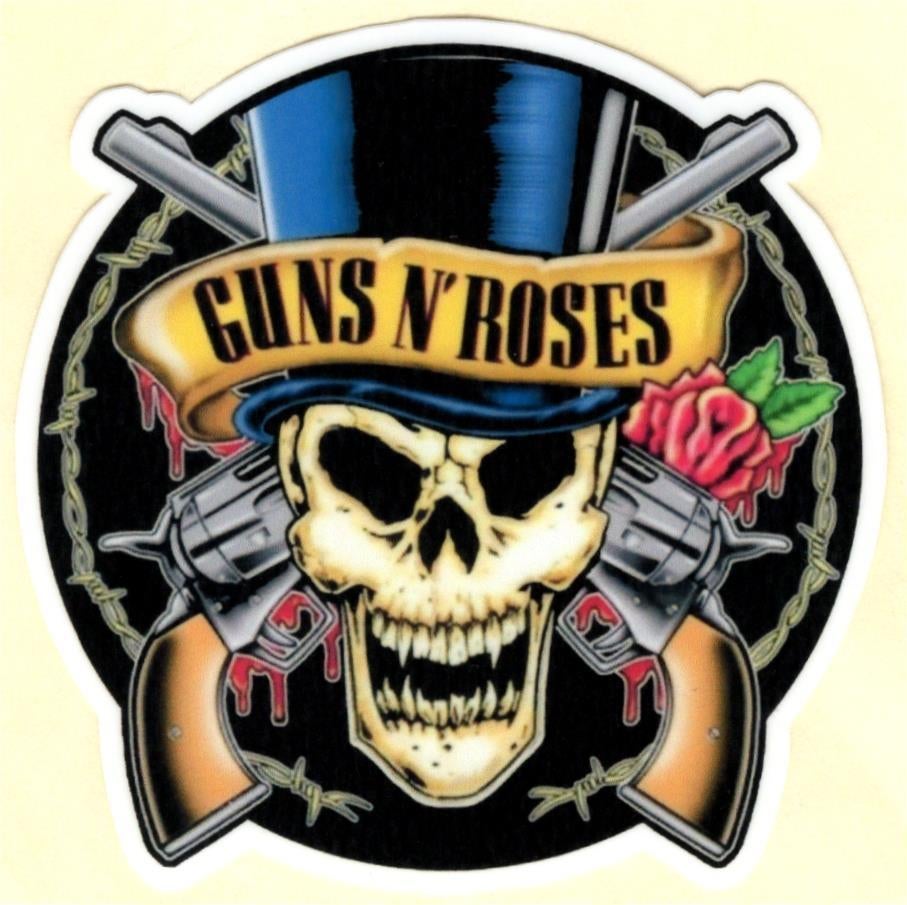Guns N Roses sticker #8, Verzamelen, Verzenden, Nieuw