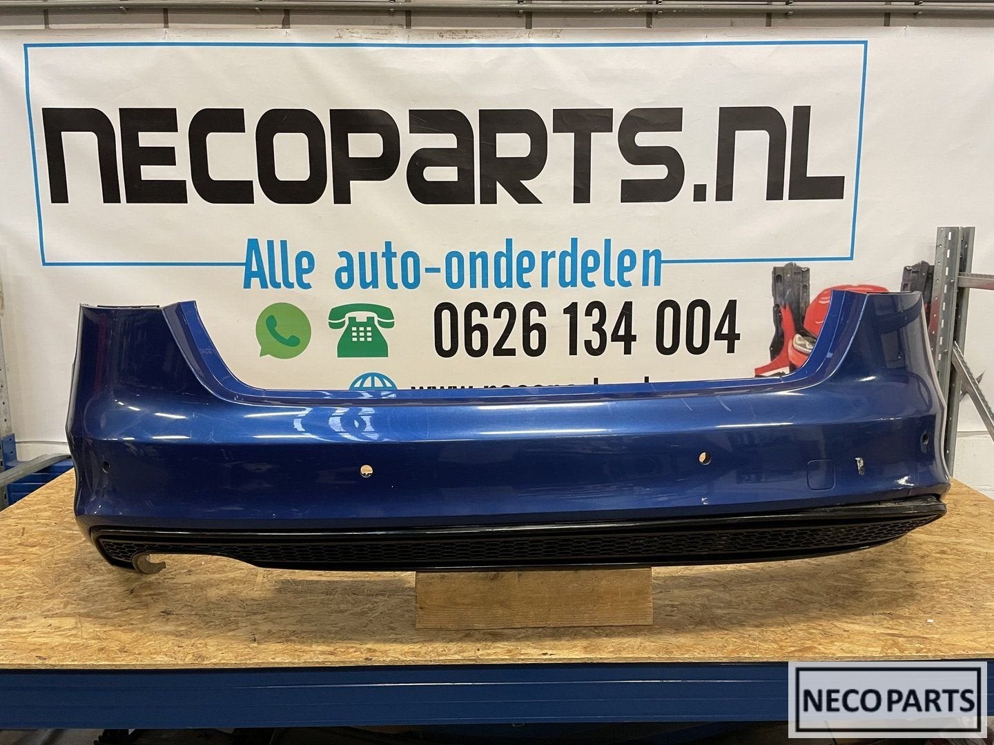 BUMPER AUDI A4 8K B8 FACELIFT S LINE VOORBUMPER 8K5807511J, -, Audi, Utilisé, -