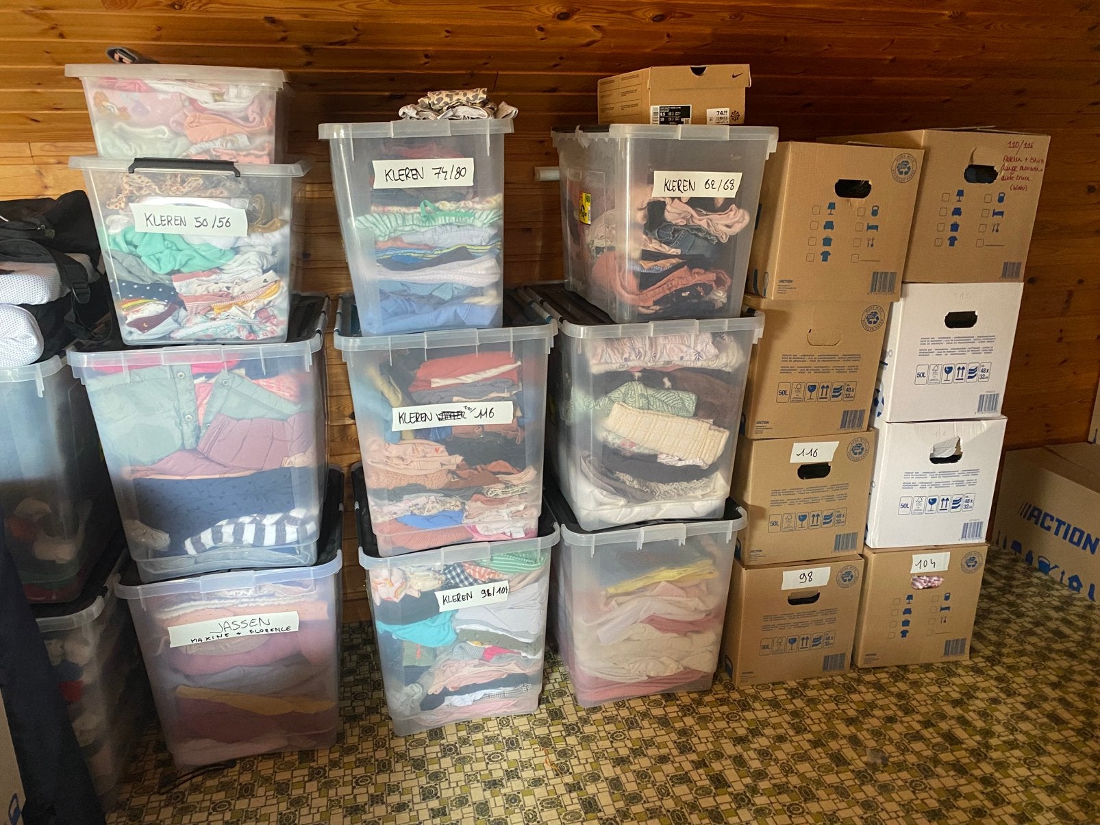 Kinderkledij meisjes, verschillende maten, Ophalen, Gebruikt