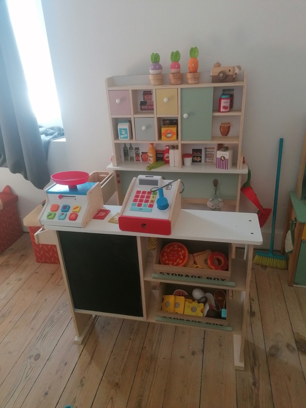 cuisine et magasin + accessoires, Ophalen, Hout