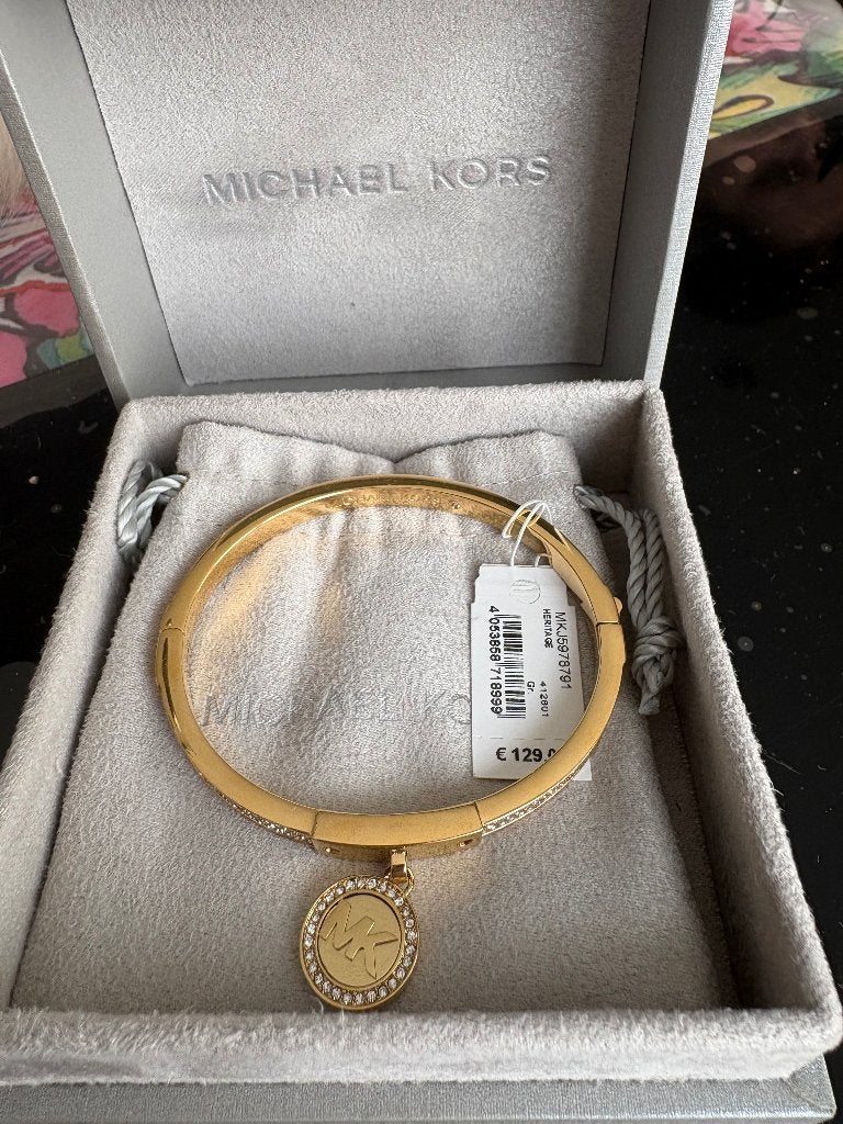 Joli bracelet Michael Kors neuf, Handtassen en Accessoires, Armbanden, Ophalen, Nieuw, Goud, Goud