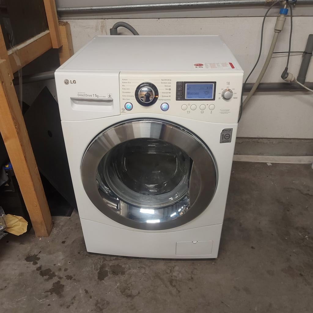 Lg wasmachine 11kg, Ophalen