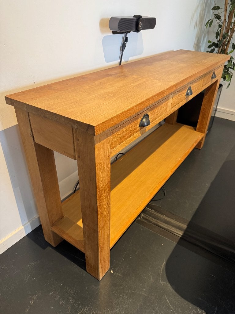 Buffet en teck, Maison & Meubles, Teck, 25 à 50 cm, 150 à 200 cm, Comme neuf