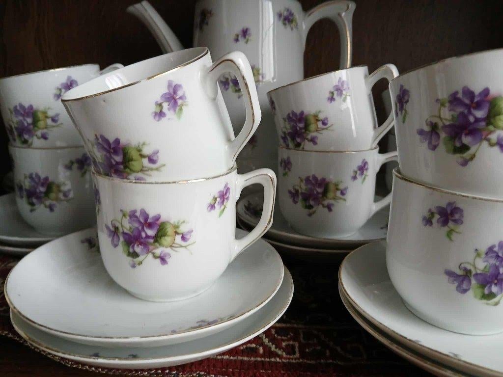 porseleinen servies, Enlèvement