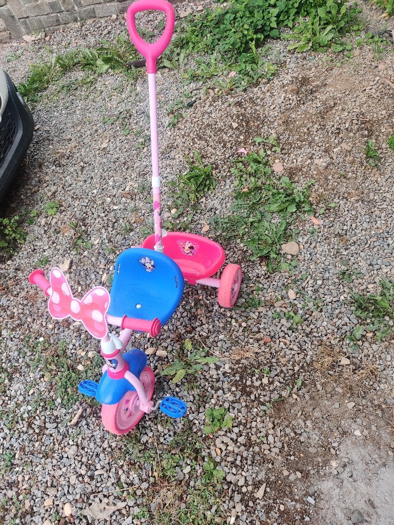 Vélo poussoir, Enlèvement, Neuf, Tige de poussée