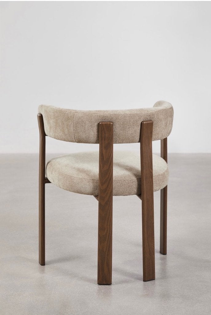 Eettafel stoelen  SKLUM, Maison & Meubles, Enlèvement, Comme neuf, Brun, Cinq, Six Chaises ou plus