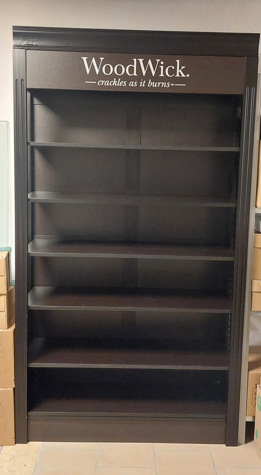 woodwick kast voor kaarsen, Ophalen