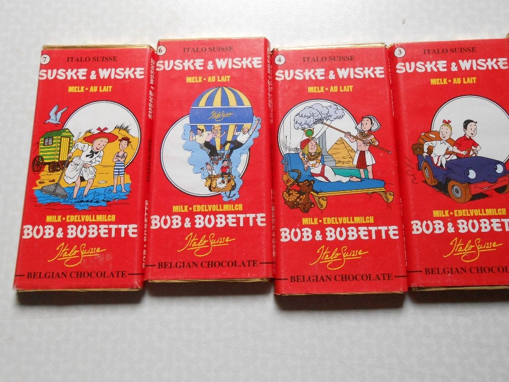 Suske en wiske 6x italo suisse 1995., Willy Vandersteen, Ophalen of Verzenden, Zo goed als nieuw, Meerdere stripboeken