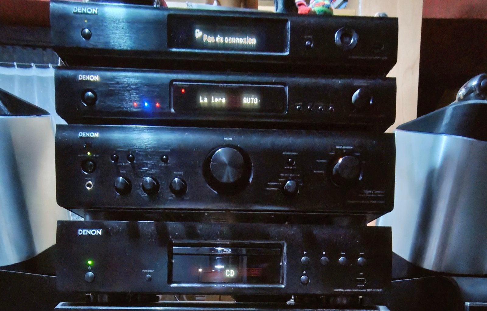 A vendre chaîne hifi Denon, TV, Hi-fi & Vidéo, Enlèvement, Comme neuf, Denon