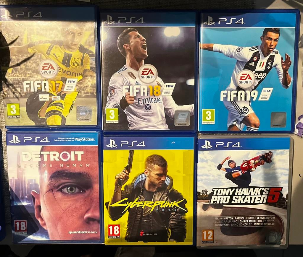 Ps4 games - prijs zie beschrijving, Enlèvement ou Envoi, Comme neuf