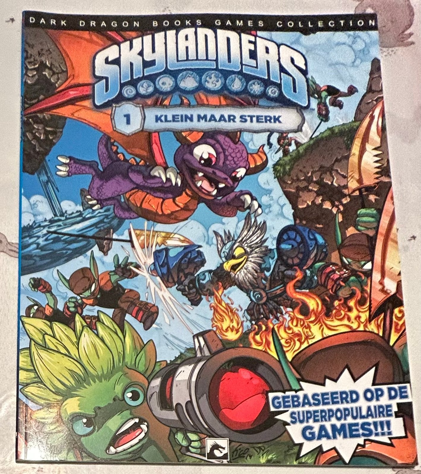 Ron Marz - strip Skylanders 1 Klein maar sterkt, Livres, BD, Enlèvement ou Envoi