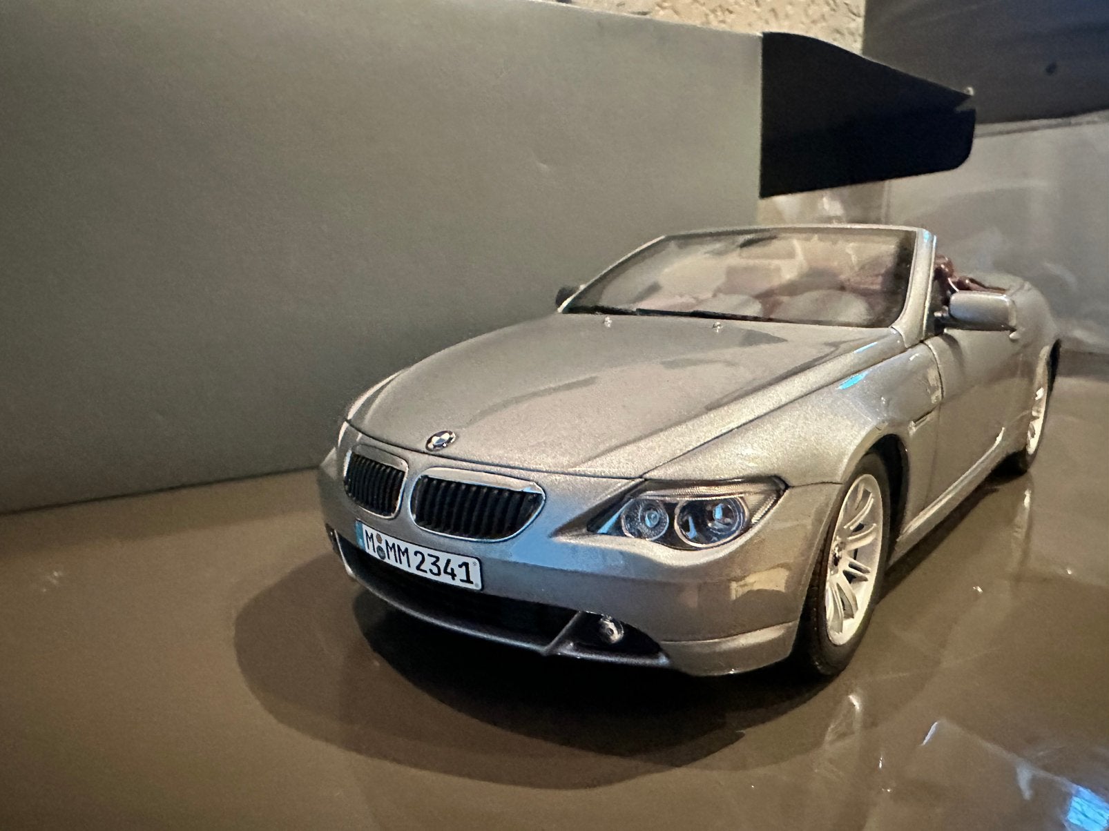1/18 BMW 6er Cabriolet - Kyosho, Ophalen of Verzenden, Kyosho