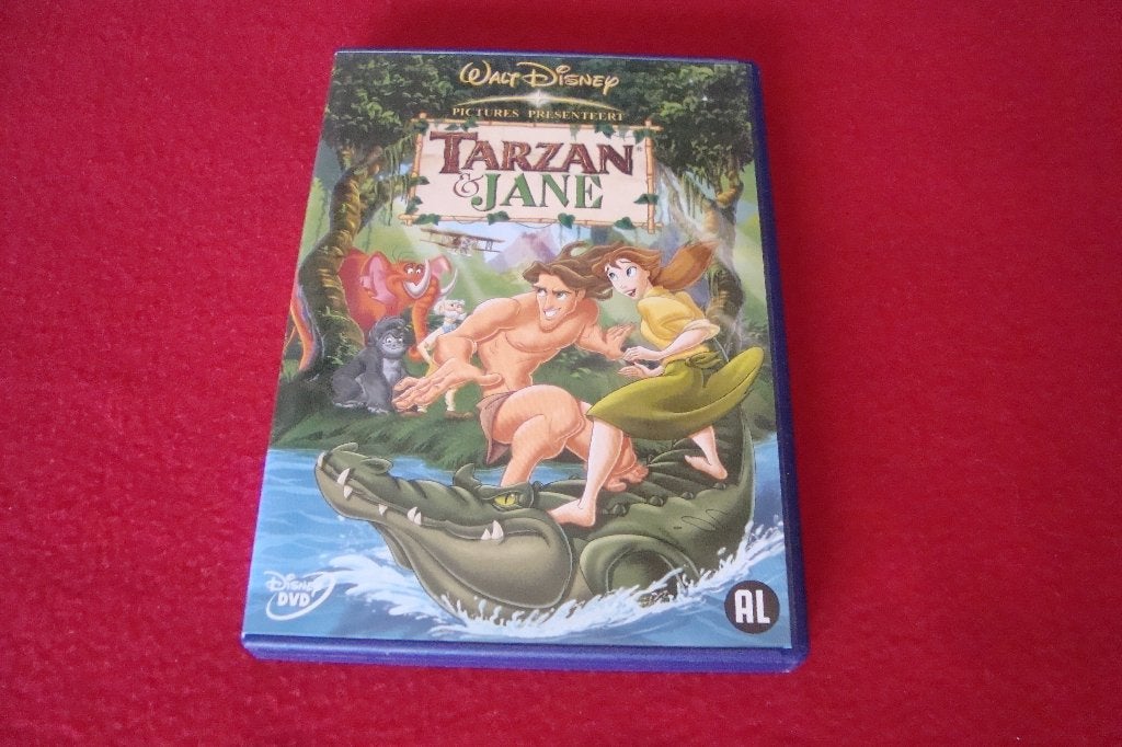 dvd disney tarzan & jane, Cd's en Dvd's, Ophalen of Verzenden, Tekenfilm