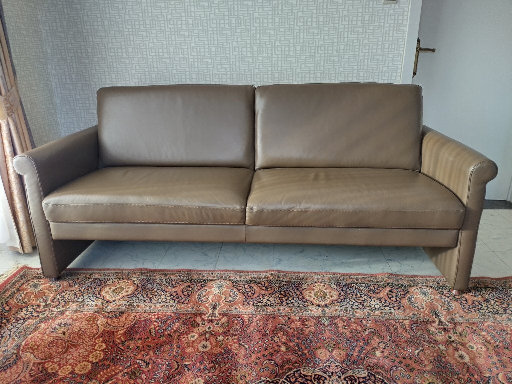 Zetel, Huis en Inrichting, Ophalen, Driepersoons, Zo goed als nieuw, Rechte bank