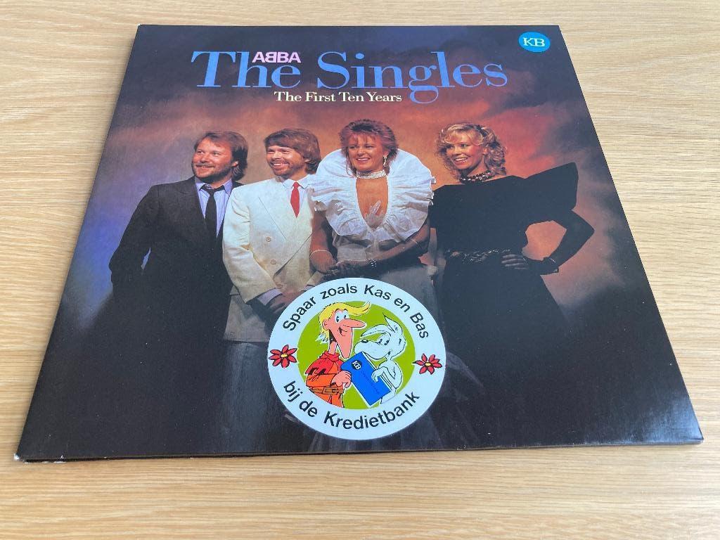 ABBA – The Singles - The First Ten Years * dubbel LP 1982, Pressage original, Enlèvement ou Envoi, Utilisé, 12 pouces