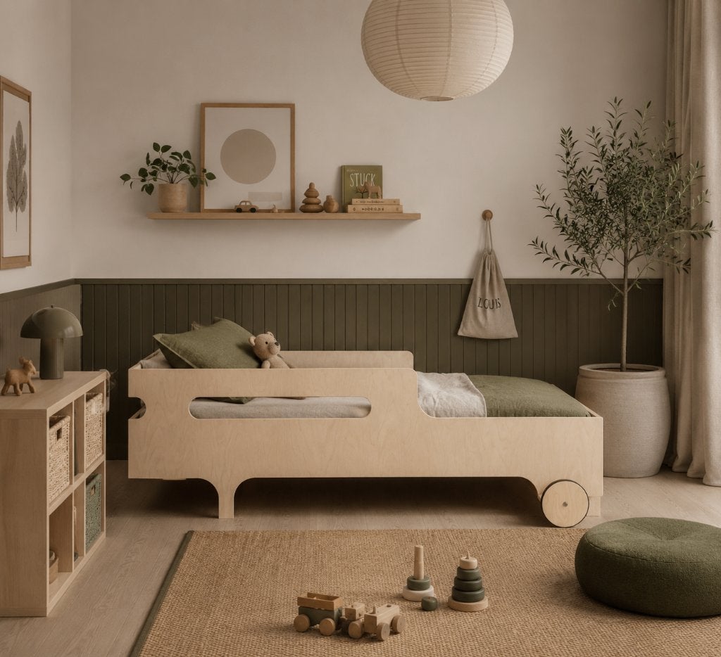 Rafa design toddler bed ‘naturel’. Z.G.A.N., Kinderen en Baby's, Kinderkamer | Bedden, Ophalen