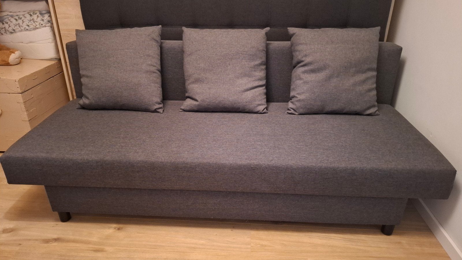Klapbank Ikea met bergruimte, Ophalen, Nieuw
