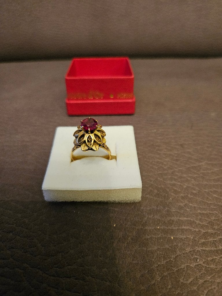 bague en or vintage, 18 à 19, Or, Or, Enlèvement