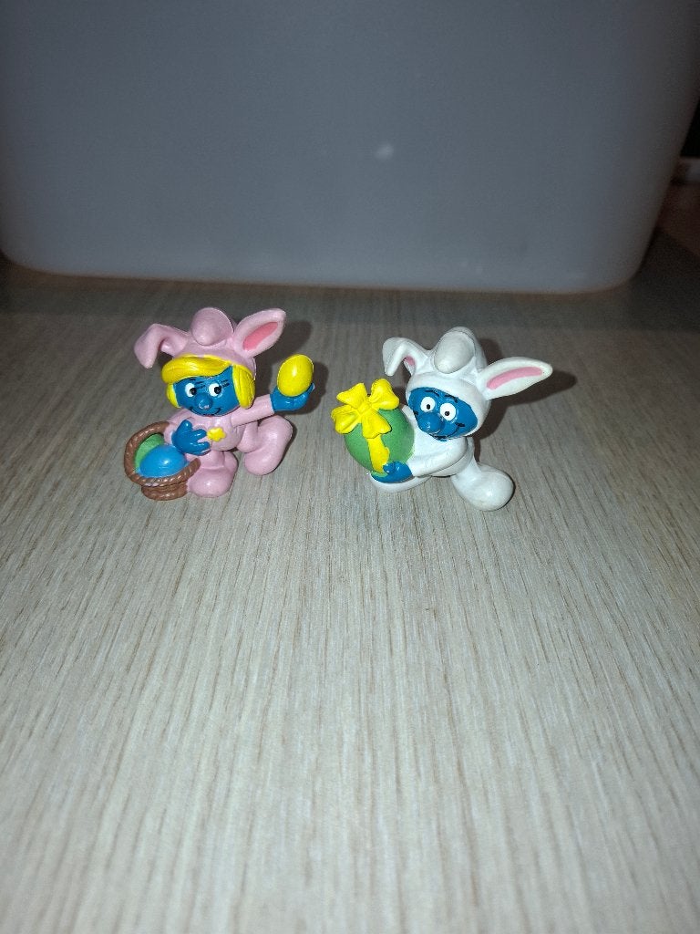Smurfen beeldjes, Ophalen, Zo goed als nieuw, Smurfin, Poppetje, Figuurtje of Knuffel