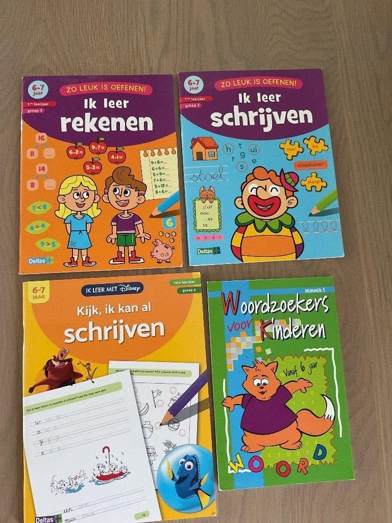 Oefenboekjes eerste leerjaar, Boeken, Ophalen