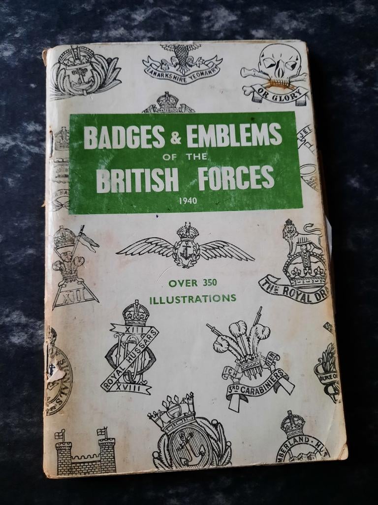 Insignes en emblemen van de Britse strijdkrachten, Boeken, Ophalen of Verzenden