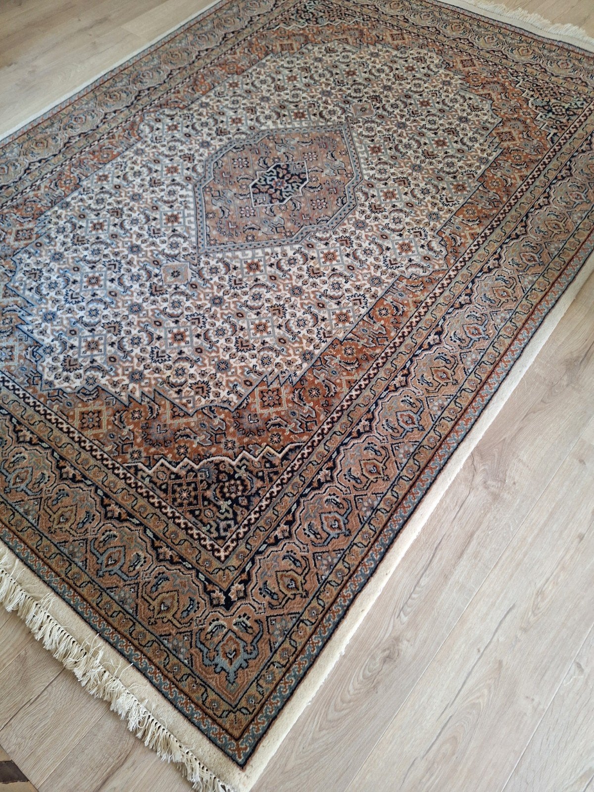 Handgeknoopt Perzisch Bidjar Tapijt – 237 x 174 cm – Iran, Huis en Inrichting, Stoffering | Tapijten en Vloerkleden, Ophalen