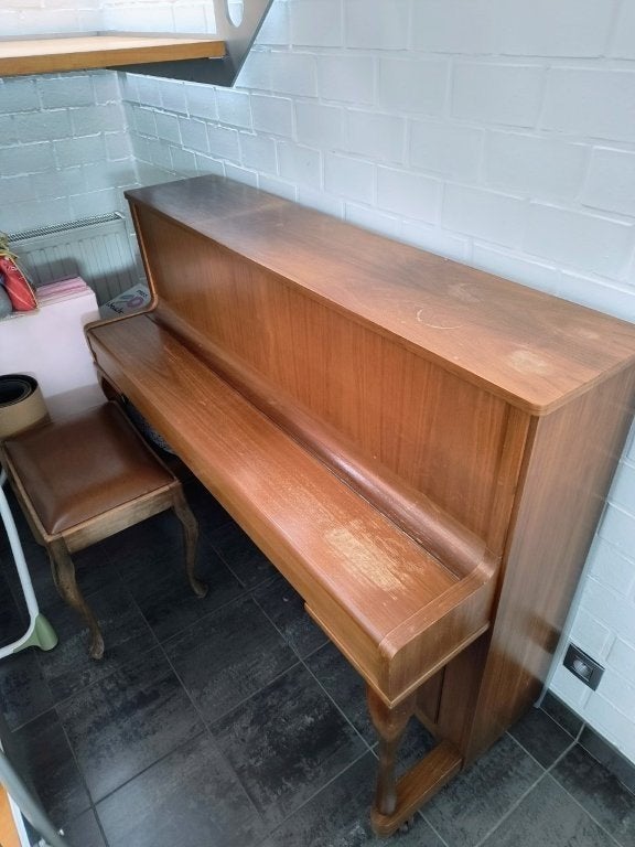 Zimmermann Buffet Piano, Muziek en Instrumenten, Ophalen, Gebruikt, Bruin, Piano
