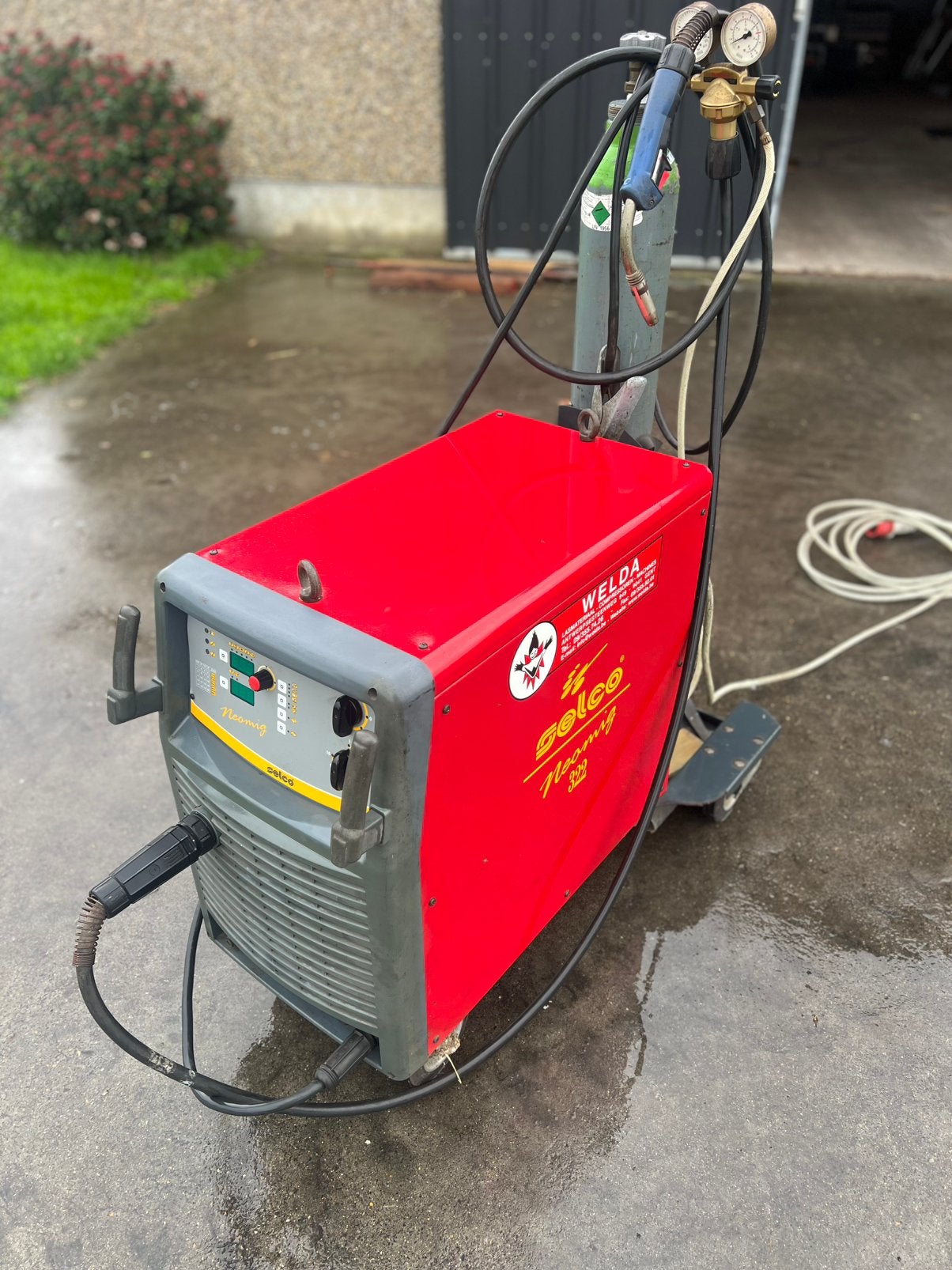 MIG/MAG Lastoestel SELCO neomig 322, Doe-het-zelf en Bouw, Ophalen, Gebruikt